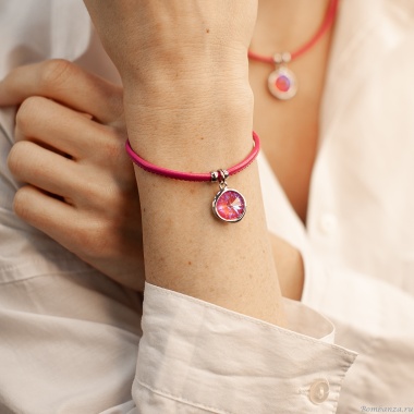 Браслет Fiore Luna, Lotus Pink Delite